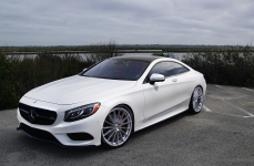 Mercedes Benz S63 на дисках Mandrus Stirling