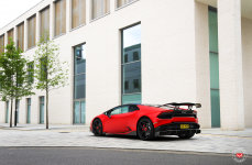 Lamborghini Huracan на дисках Novitec x Vossen NL4