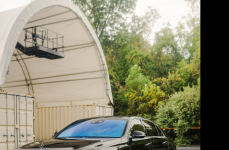 Mercedes S580 на дисках Hybrid Forged HF-5