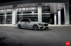 Mercedes C400 на дисках Hybrid Forged HF-2