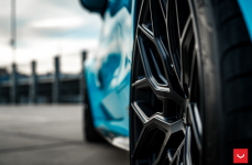 Mercedes C63S AMG на дисках Hybrid Forged HF-2