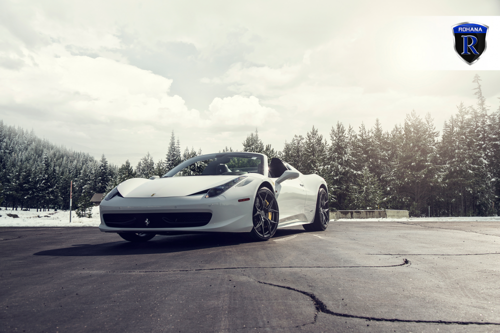 Ferrari 458 Italia на дисках Rohana RFX5