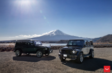 Mercedes-Benz G550 на дисках Vossen Hybrid Forged HF-3