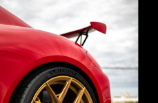 Porsche Cayman GT4 на дисках Hybrid Forged HF-5