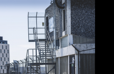 Mercedes A45s AMG на дисках Hybrid Forged HF-4T