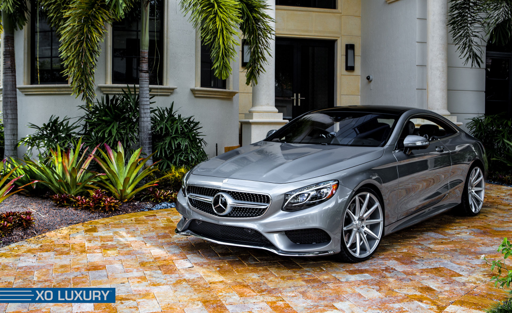 Mercedes S550 Coupe на дисках XO Luxury Sydney