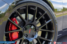 Infiniti Q50s RS Black на дисках XO Luxury XF1