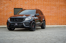 Mercedes Benz GLE на дисках V-FF 109 Carbon Graphite