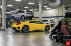 Acura NSX на дисках Hybrid Forged HF-4T