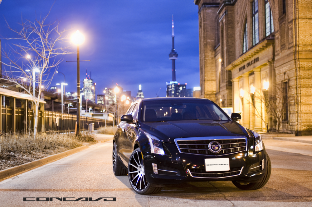 Cadillac ATS на дисках Concavo CW-12