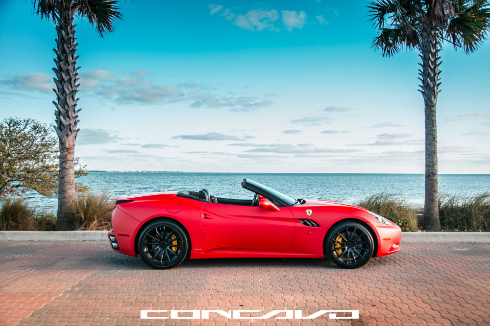 Ferrari California на дисках Concavo CW-12