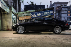 Mercedes Benz C219 на дисках Vossen VFS2