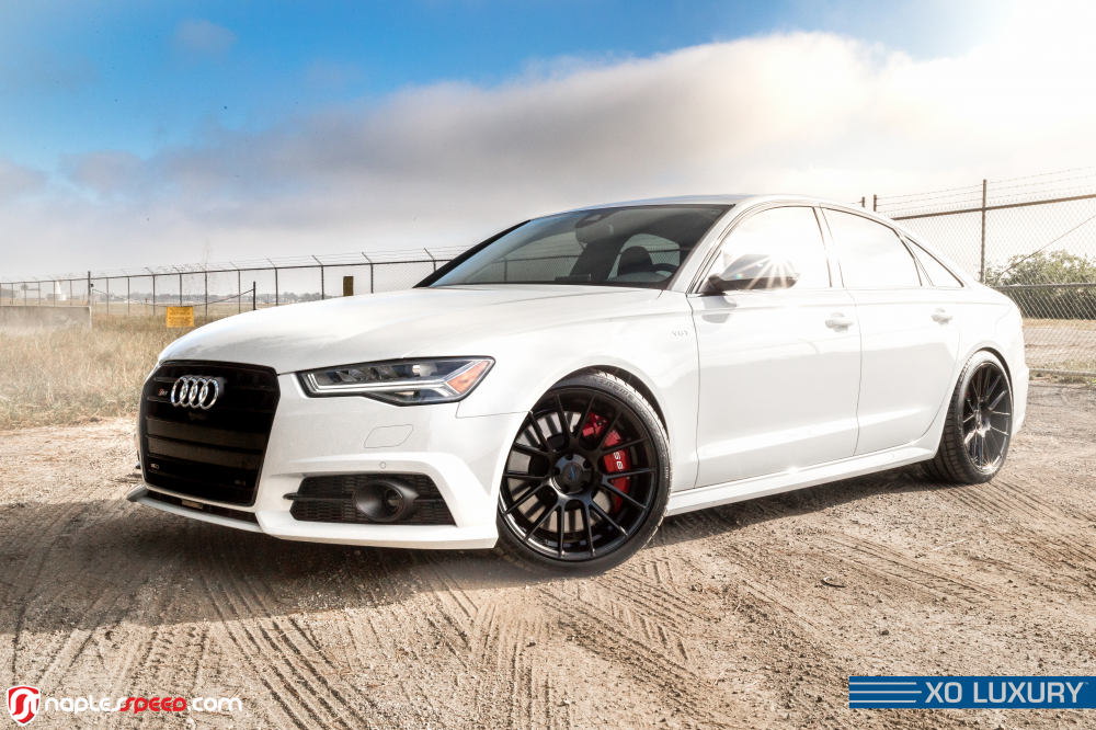 Audi S6 на дисках XO Luxury XF1 Onyx