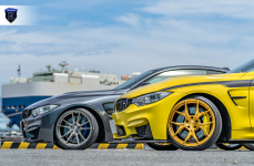 BMW M4 на дисках Rohana RFX5 Custom Gold