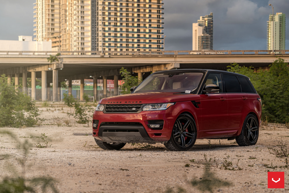 Range Rover на дисках Vossen Hybrid Forged HF-1