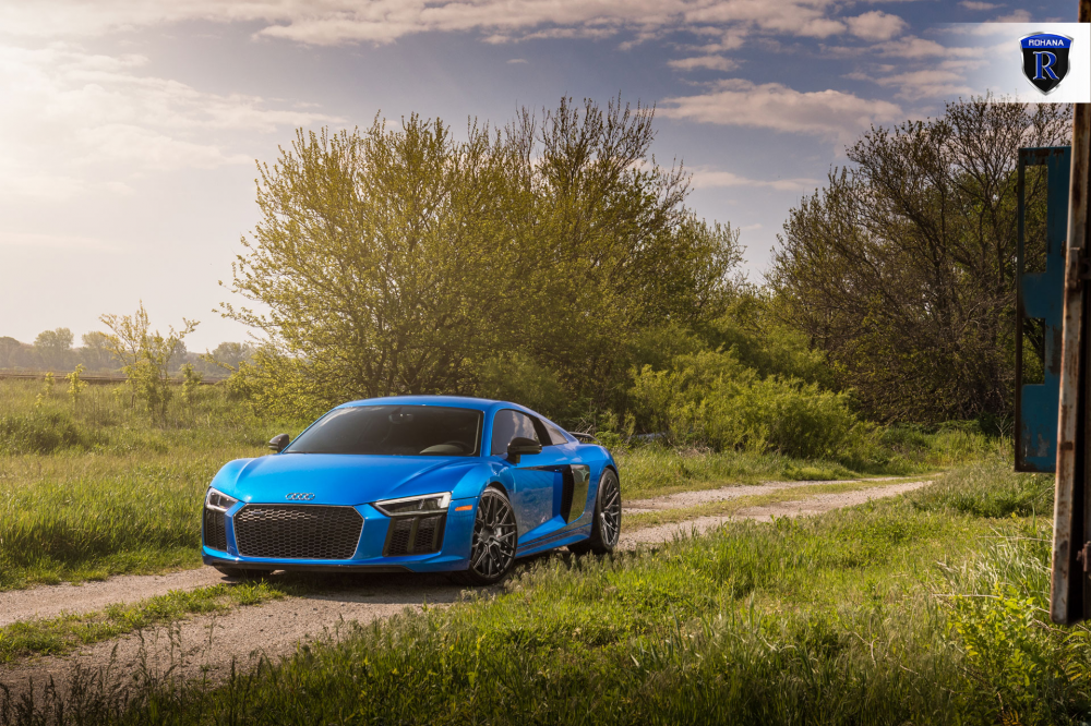 Audi R8 на дисках Rohana RFX10