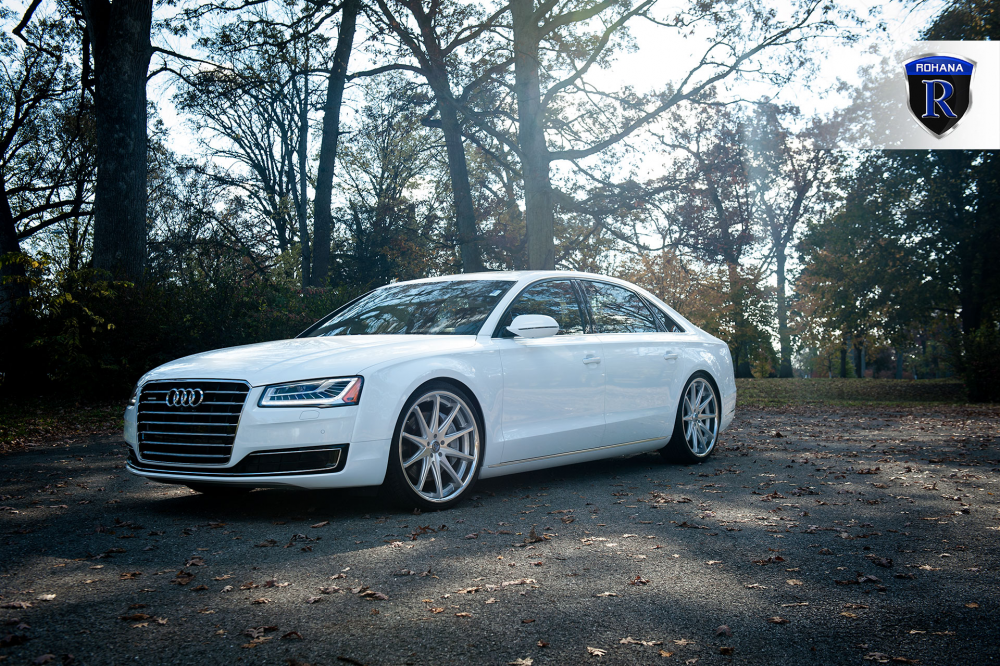 Audi A8 на дисках Rohana RC10