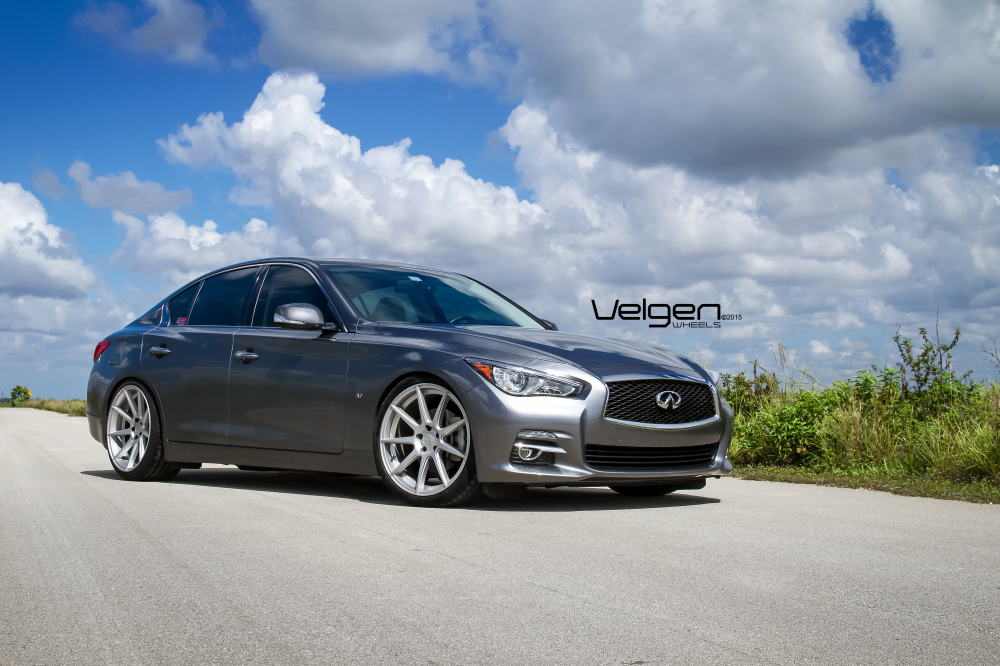 Infiniti Q50 на дисках Velgen Wheels VMB9