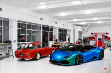 Lamborghini Huracan на кованых дисках Vossen Forged HC-3