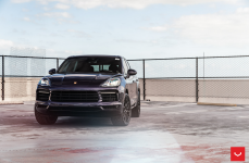Porsche Cayenne S на дисках Hybrid Forged HF-2