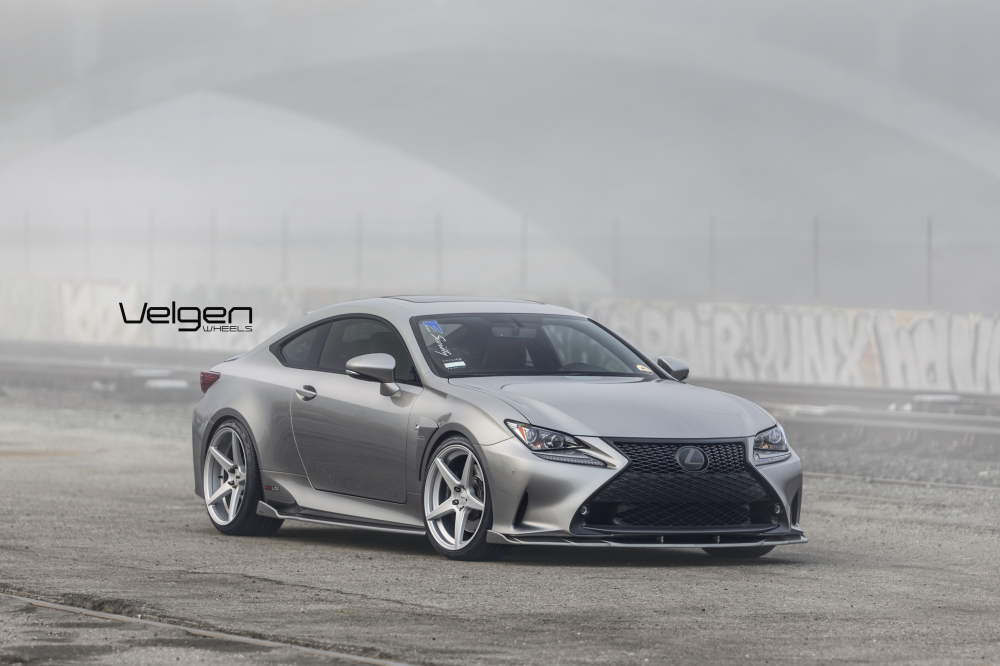 Lexus RC350 F-Sport на дисках Velgen Wheels Classic5
