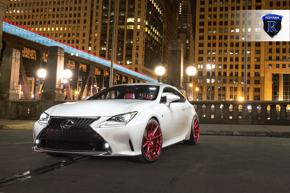 Lexus RC350 Fsport на дисках Rohana RF1