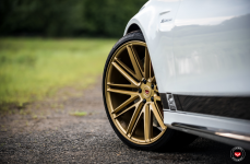 Mercedes C63 на дисках Vossen Forged VPS-307