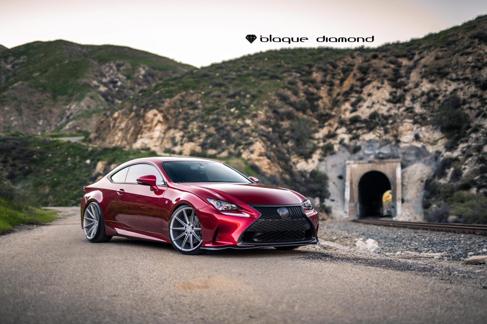 Lexus RC200t F-Sport на дисках Blaque Diamond BD11