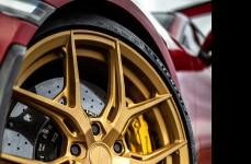 Porsche Cayman GT4 на дисках Hybrid Forged HF-5