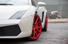 Lamborghini Gallardo на кованых дисках Vossen Forged VPS-306