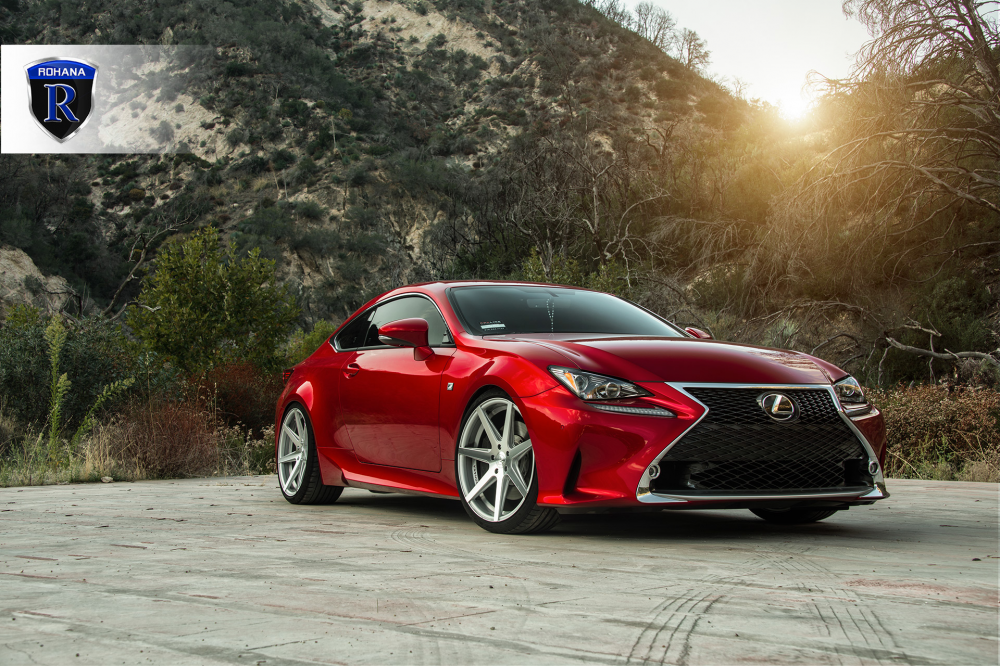 Lexus RC350 на дисках Rohana RC7