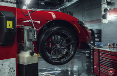 Toyota Supra на кованых дисках Vossen Forged EVO-4R