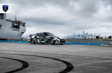 Nisssan GTR на дисках RFX5 Matte Black