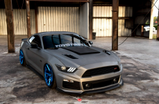 Ford Mustang на дисках Vossen Forged VPS-306