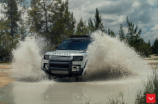 Land Rover Defender 90 на дисках Hybrid Forged HF-5