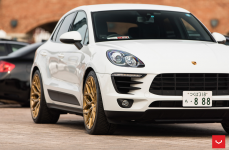 Porsche Macan на дисках Hybrid Forged HF-2
