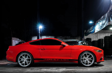 Ford Mustang на кованых дисках Vossen Forged S21-01