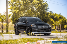 Mercedes Benz ML63 на дисках XO Luxury XF1