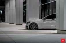 Mercedes C400 на дисках Hybrid Forged HF-2