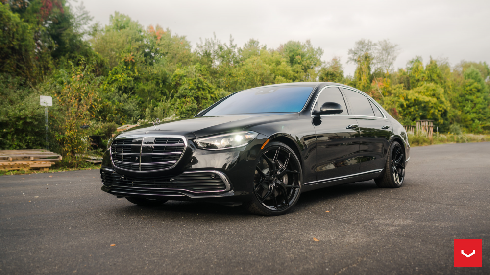 Mercedes S580 на дисках Hybrid Forged HF-5