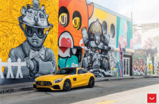 Mercedes AMG GT на дисках Hybrid Forged HF-3