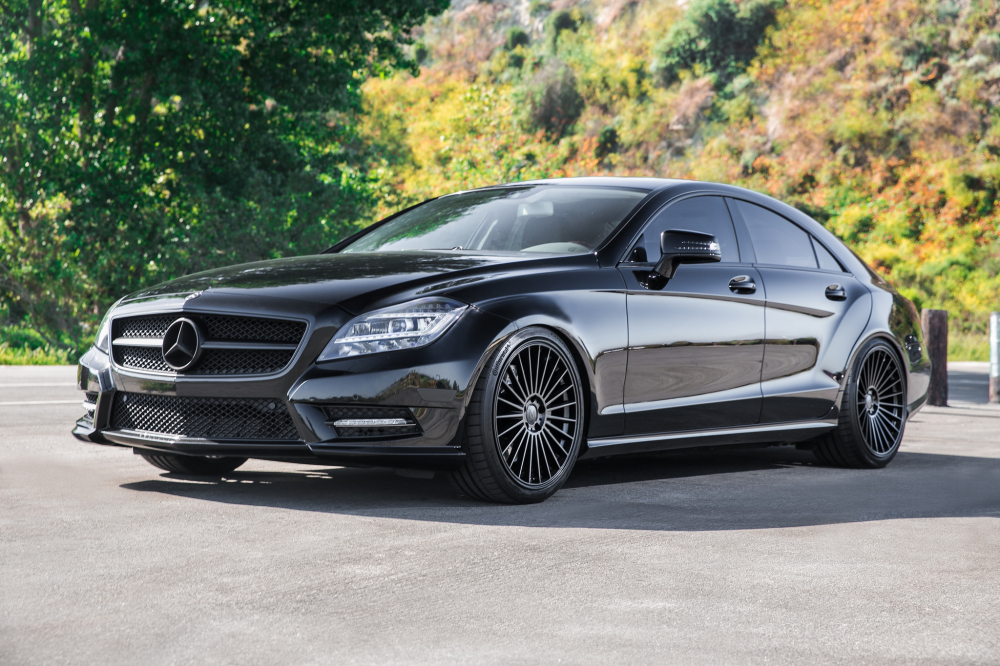 Mercedes Benz CLS550 на дисках Mandrus 23