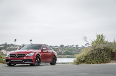 Mercedes Benz C63 S на дисках Vorsteiner V-FF 103