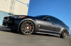 Kia Stinger на дисках TSW Pescara