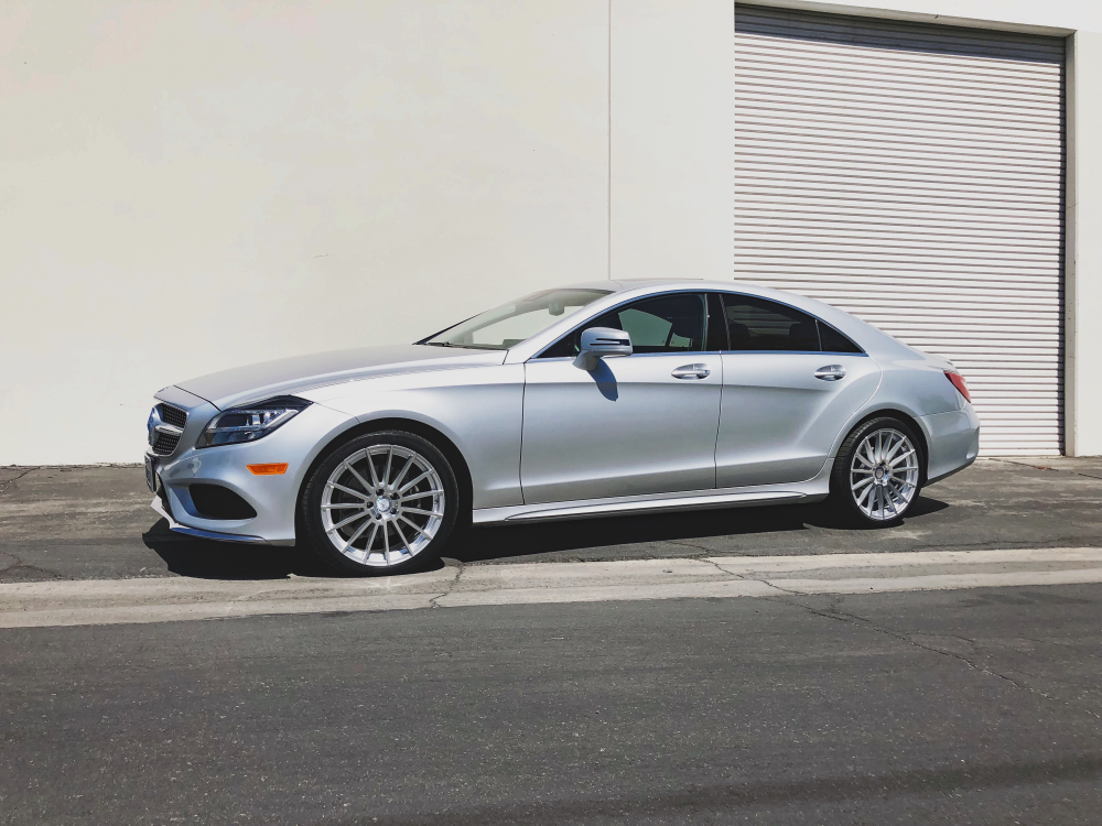 Mercedes-Benz CLS63 AMG на дисках Mandrus Stirling