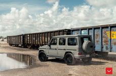 Mercedes G63 AMG на дисках Hybrid Forged HF-5