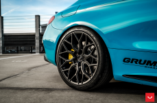 Mercedes C63S AMG на дисках Hybrid Forged HF-2