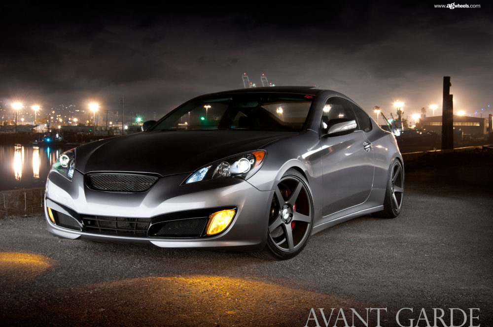 Hyundai Genesis Coupe на дисках Avant Garde M550