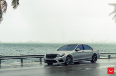 Mercedes S550 на дисках Hybrid Forged HF-4T