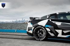 Nisssan GTR на дисках RFX5 Matte Black